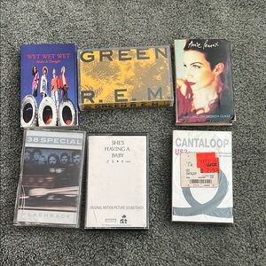 Green Cassette Player - Yellow and Black